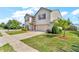 Inviting two-story home featuring a well-kept lawn and curb appeal in a desirable neighborhood setting at 10187 Yosemite Ln, Indianapolis, IN 46234