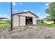 Spacious barn with open doors and ample storage capacity on large property at 10965 W Base Line Rd, Jamestown, IN 46147