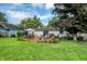 Spacious backyard showing a deck with patio furniture, ideal for outdoor entertainment at 12606 Markay Dr, Fishers, IN 46038