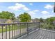 This is an amazing upper porch balcony view from a charming home looking out over the neighborhood at 134 N Elder Ave, Indianapolis, IN 46222
