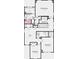 Second story floorplan features primary suite, loft, laundry, and additional bedrooms at 15946 Meadow Frost Ct, Fishers, IN 46037