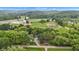 Expansive aerial view showcasing land featuring homes, trees, and a rural neighborhood at 1805 Center Valley Rd, Martinsville, IN 46151