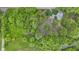 Aerial view of the property featuring a large two-car garage and a traditional home at 1805 Center Valley Rd, Martinsville, IN 46151