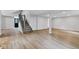 Finished basement with carpeted stairs and vinyl floors ready to be personalized at 1805 Center Valley Rd, Martinsville, IN 46151