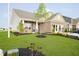 Beautiful home showcasing a well-maintained lawn and inviting architecture, perfect for curb appeal at 278 Evening Bay Ct, Pendleton, IN 46064