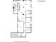 Basement floorplan showing layout of rooms, from utility to living room and work out areas at 3959 Central Ave, Indianapolis, IN 46205