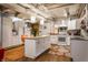 Modern kitchen with white cabinetry, stainless steel appliances, and a bright, open layout in the basement at 3959 Central Ave, Indianapolis, IN 46205