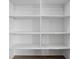Spacious walk-in closet with adjustable shelving and ample storage space at 443 Flora Pl, Carmel, IN 46290