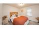 Bright bedroom with boho decor, plush carpet, and a large window with great natural light at 4491 W 600 N, Anderson, IN 46011