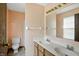 Bathroom features double vanity, mirror and standard fixtures at 4749 Rocky Knob Ln, Indianapolis, IN 46254