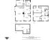A detailed floor plan showcasing the layout of the home's multiple floors with room dimensions at 4836 Winthrop Ave, Indianapolis, IN 46205
