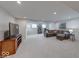 Spacious living room with carpet, recessed lighting, and a comfortable sectional sofa at 5199 Green Valley Ln, Noblesville, IN 46062