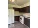 Traditional kitchen with ample cabinet space and appliances at 5312 N Kercheval Dr, Indianapolis, IN 46226