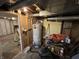 Basement utility area with a water heater and storage at 5538 N 700 W, McCordsville, IN 46055