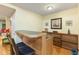 Basement bar featuring seating and cabinet space at 5986 Regency Dr, Columbus, IN 47203