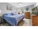 Comfortable bedroom with bright light and warm colors at 5986 Regency Dr, Columbus, IN 47203