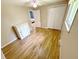 Bright bedroom with hardwood floors, white dresser, and natural light at 725 N State Road 75, Lebanon, IN 46052