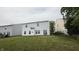 Large backyard with privacy fence and two-story house at 847 Sylvan St, Whiteland, IN 46184