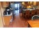 Spacious kitchen with wooden cabinets, modern appliances, and breakfast bar seating at 920 Corey Ln, Plainfield, IN 46168