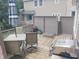 Outdoor deck featuring patio furniture, a grill, and a privacy screen, perfect for entertaining at 121 N Main St, Pendleton, IN 46064