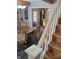 Open floor plan shows dining area with adjacent living room at 121 N Main St, Pendleton, IN 46064