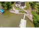 Waterfront home with decks, patios, and a private dock at 121 Wesley Cir, Noblesville, IN 46062