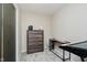 Office space featuring a chest of drawers, a desk, and a keyboard at 121 Wesley Cir, Noblesville, IN 46062