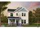 Charming two-story home featuring a stone-accented porch, neutral siding, and well-manicured landscaping at 12204 Vera Ct, Noblesville, IN 46060