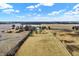 Shows the land's layout and surrounding fields, emphasizing the tranquil, rural setting of the property and access to road at 12471 N 100 E, Alexandria, IN 46001