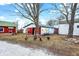 View of multiple barns and chickens with unique character and rustic charm at 12471 N 100 E, Alexandria, IN 46001