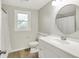 Well-lit bathroom features modern vanity at 12471 N 100 E, Alexandria, IN 46001