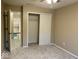 Bedroom with a closet and neutral-colored walls and carpet at 13262 Landwood Dr, Fishers, IN 46037
