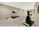 Finished basement with room for workout equipment and storage at 1411 N Claridge Way, Carmel, IN 46032