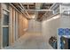 Unfinished basement with concrete floors and exposed framework, great for customization at 16548 Grand Cypress Dr, Noblesville, IN 46060