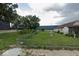 Backyard featuring a grassy area and a view of the property at 2021 Columbia Ave, Indianapolis, IN 46202