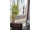 Cozy outdoor balcony with city views at 355 E Ohio St # 211, Indianapolis, IN 46204
