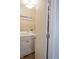 Convenient laundry room with washer, dryer, and shelving for storage at 4114 Dunedin Ct, Noblesville, IN 46062