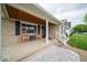 Inviting front porch with rocking chairs and decorative touches at 524 W Campbell St, Edinburgh, IN 46124