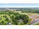 Overhead view featuring the lush landscaping and new development near the property at 6575 E 171St St, Noblesville, IN 46062