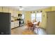 Cozy kitchen with tile flooring, stainless appliances, and a bright eat-in area at 99 Old Trail Dr, Bargersville, IN 46106