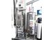 Utility room featuring a Carrier furnace and Rheem water heater at 1027 Springway Dr, Shelbyville, IN 46176