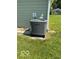 Exterior view of the Trane HVAC unit at 10727 N Shupe Rd, Monrovia, IN 46157