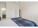 Comfortable bedroom with neutral walls and white trim at 10811 Wild Orchard Ln, Indianapolis, IN 46239