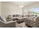 Cozy living room with plush seating and plenty of natural light from the large window at 10811 Wild Orchard Ln, Indianapolis, IN 46239