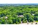 Aerial view of beautiful homes nestled among lush trees in a desirable neighborhood at 11557 Willow Springs Dr, Zionsville, IN 46077