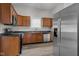 Kitchen featuring stainless steel refrigerator and stainless steel oven at 1310 California St, Columbus, IN 47201