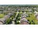 An aerial view of a well-maintained neighborhood with tree-lined streets and neatly landscaped lawns at 13992 Wynngate Ln, Fishers, IN 46038
