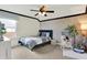 Charming bedroom with nautical decor, natural light, and comfortable furnishings, perfect for unwinding after a long day at 14682 Braemar E Ave, Noblesville, IN 46062