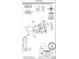 Plot plan showing lot dimensions and location of house, driveway, and public walk at 2157 Bear Oak Way, Shelbyville, IN 46176