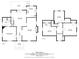 Floor plan showcasing the layout of both floors of the home at 228 W Washington St, Shelbyville, IN 46176